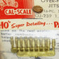 Cal Scale 190-239 HO Steam Loco Overfire Jets (Set of 16 Brass Castings)