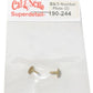 Cal Scale 190-244 HO B&O Dome Steam Loco Smokebox Front Number Plate (Pack of 2)