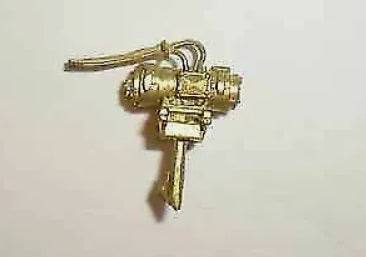 Cal Scale 190-365 HO Alternator (Unpainted Brass Casting) For Passenger Cars