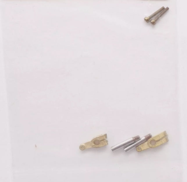 Cal Scale 190-384 HO Scale Steam Loco Eccentric Pinch Bolt & Nuts Brass Casting