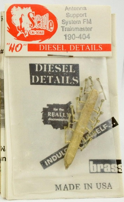 Cal Scale 190-404 HO F-M Trainmaster Diesel PRR Induction Phone Antenna Supports