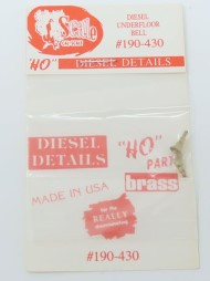 Cal Scale 190-430 HO Diesel Locos Underframe Mount Bells (Pack of 2)