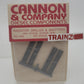 Cannon 1402 HO Scale Radiator Grilles & Shuttersfor 35 Line Diesels (Pack of 4)