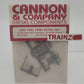 Cannon 2156 HO Scale EMD Fuel Tank Plastic Detail Set