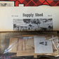Campbell Scale Models 370-975 HO Supply Shed & Single Hand Car House Kit