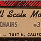 Campbell Scale Models 391 HO Ayres Chair Building Kit