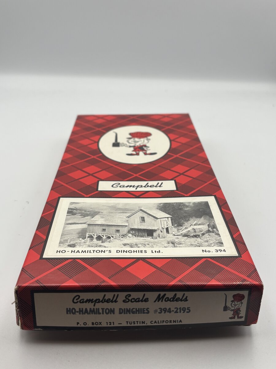 Campbell Scale Models 394 HO Frederick J Hamilton Building Kit
