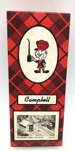 Campbell Scale Models 403 HO Scale Auxiliary Sheds & Signs Craftsman Kit