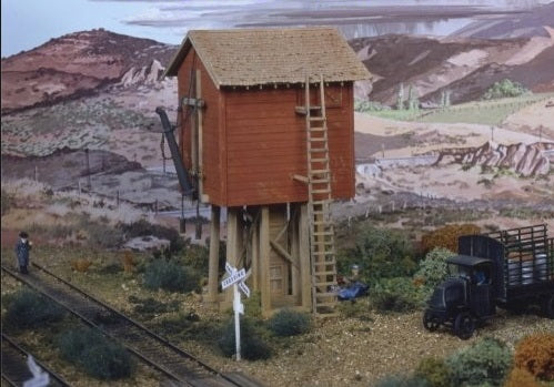 Campbell Scale Models 421 HO Square Water Tower Craftsman Kit