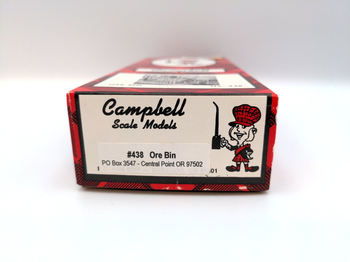 Campbell Scale Models 438 HO Scale Ore Bin Craftsman Kit