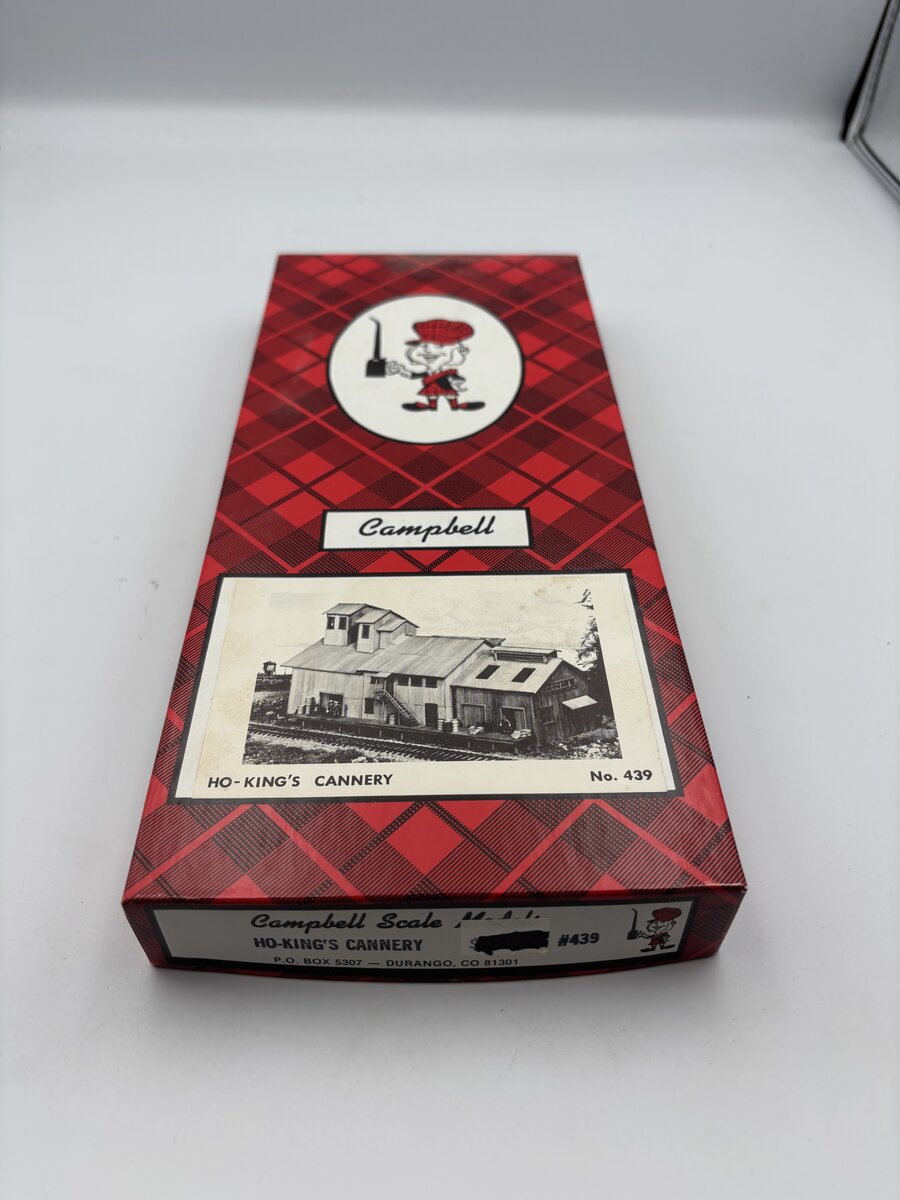 Campbell Scale Models 439 HO ScaleKing's Cannery Building Kit