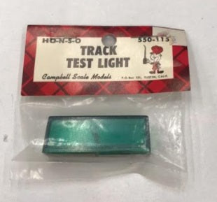 Campbell Scale Models 550 HO Scale Green Track Test Light