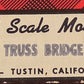 Campbell Scale Models 763 HO Scale 125' Single-Track Truss Bridge Kit