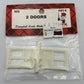 Campbell Scale Models 914 HO Double 1-Light 1-Panel Doors (Pack of 2)