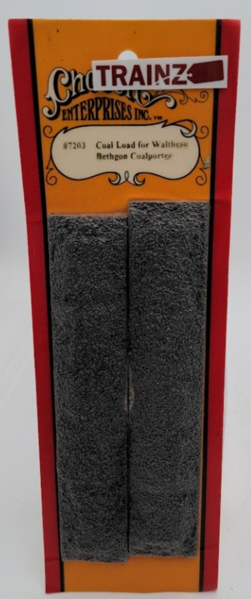 Chooch Enterprises 7203 HO Coal Load W K Walthers Coalporter (Pack of 2)