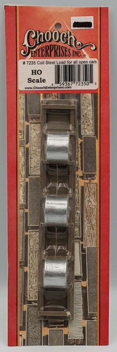 Chooch Enterprises 7235 HO Coil Steel Load for Gondolas