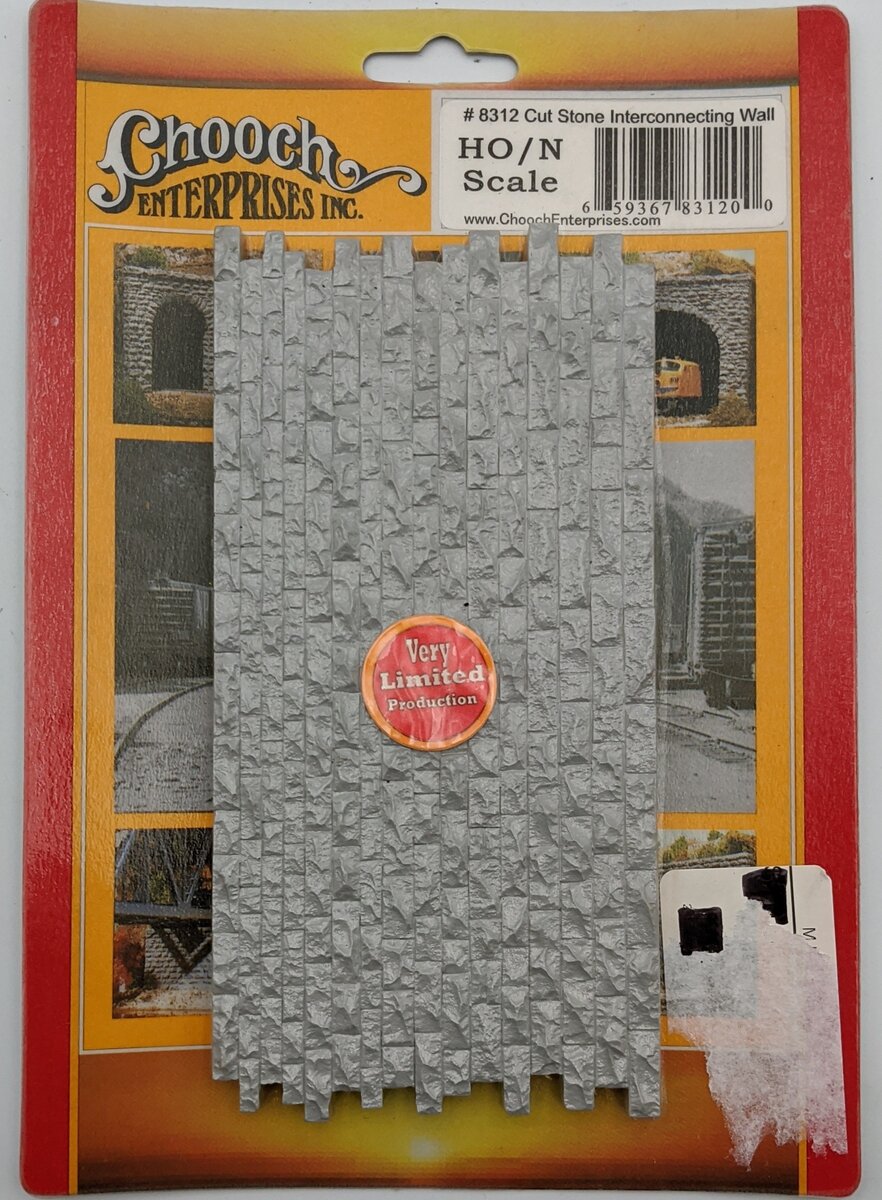 Chooch 8312 HO/N Cut Stone Interconnecting Wall Medium