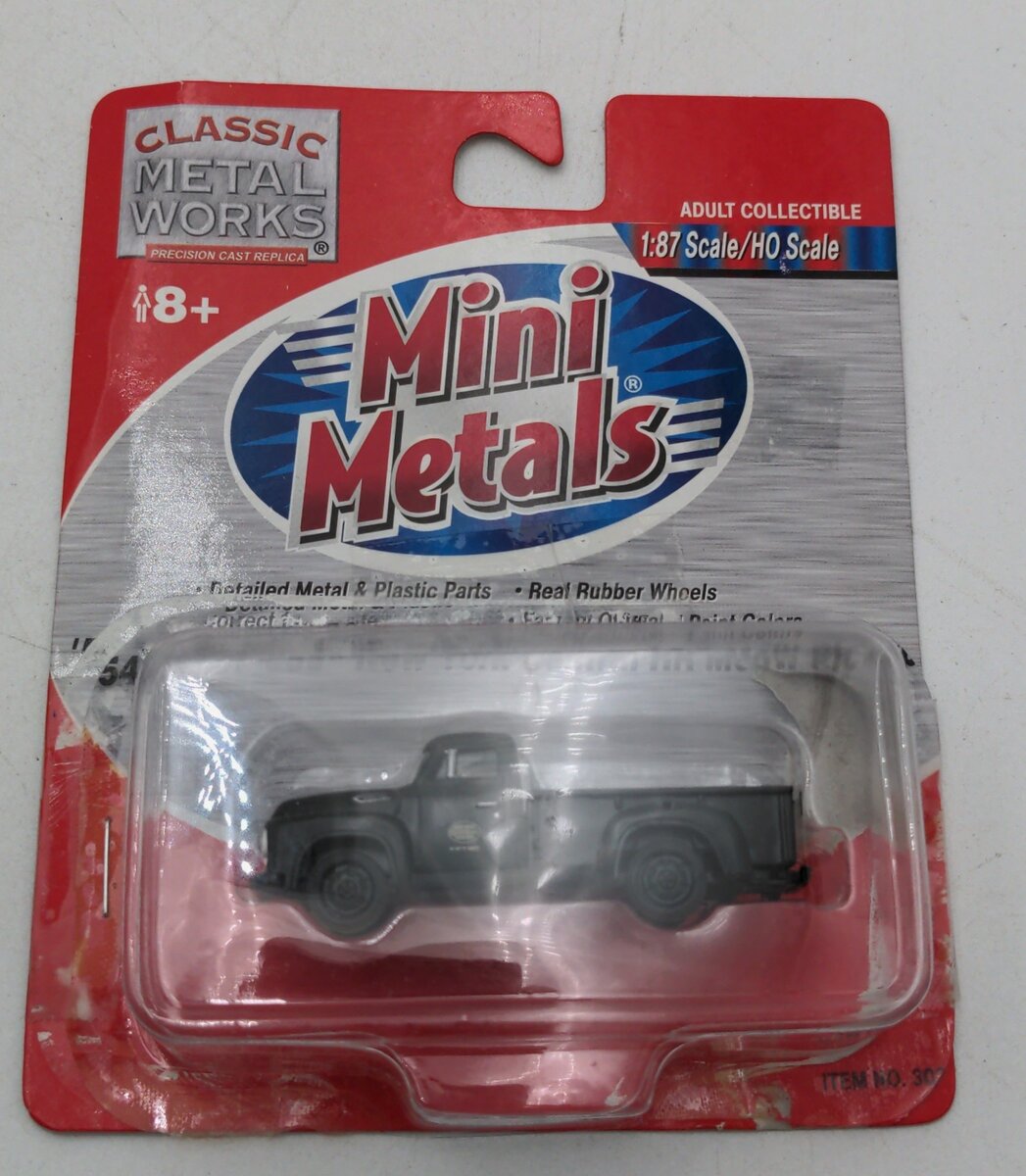 Classic Metal Works 30209 HO Mini Metals NYC MOW '54 Ford F-350 Pickup Truck
