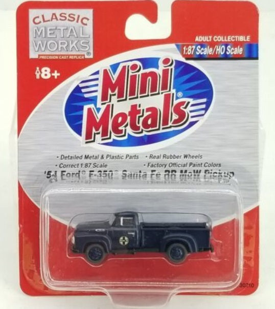 Classic Metal Works 30210 HO Mini Metals SF MoW 1954 Ford F-350 Pickup Truck