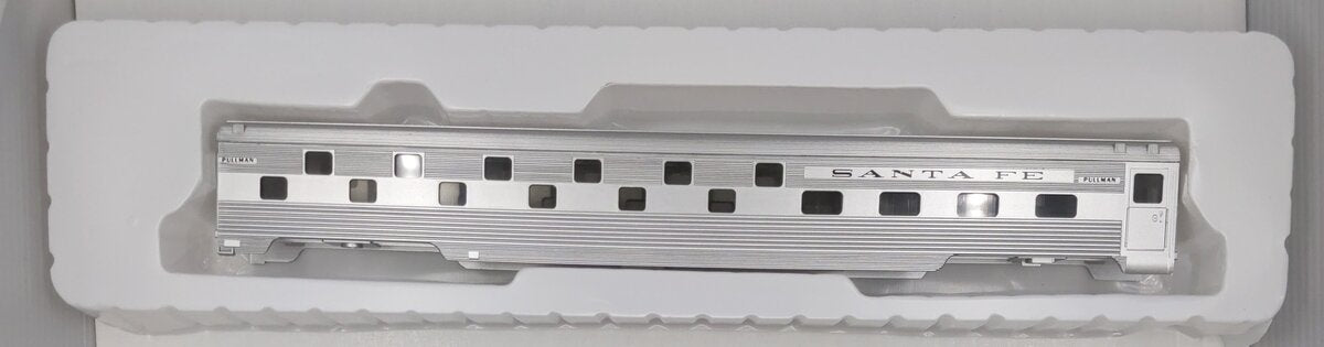 Con-Cor 0001-000752 HO Santa Fe 85'  Corrugated Side Budd Slumber Coach Car