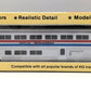 Con-Cor 0001-0832 HO Amtrak Phase III 85' Streamlined Superliner Sleeper Car