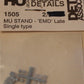 Detail Associates 1505 HO Late GP/SD Type Single MU Stand (Pack of 2)
