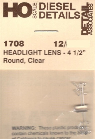 Detail Associates JW1708 HO Scale 4-1/2
