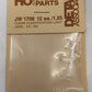 Detail Associates JW1708 HO Scale 4-1/2" Round Clear Headlight Lens (Pack of 12)