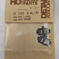 Detail Associates 1903 HO Flat Air Vents Roof Mount (Pack of 4)