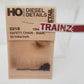 Detail Associates SY2210 HO Scale 12" Black Safety Chain 40 lInks / Inch