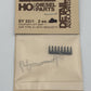 Detail Associates 2211 HO Coupler Lift Bars AAR Type 1 Bar & Brackets (Set of 2)