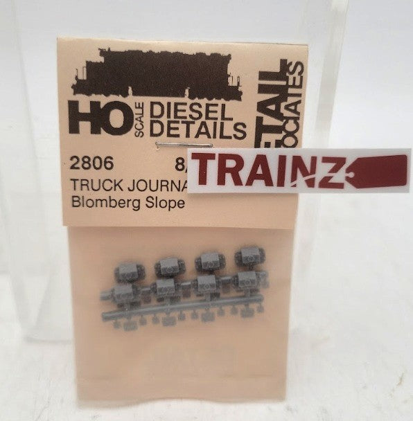 Detail Associates 2806 HO Scale EMD Blomberg Slope Style Truck Journals