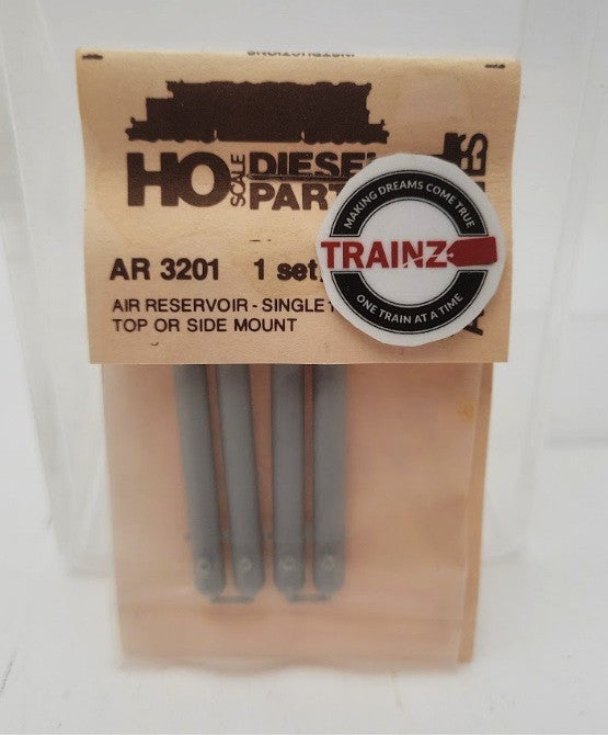 Detail Associates 3201 HO Scale Single 15" Dia Top or Side Mount Air Reservoir