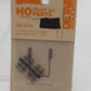 Detail Associates 6416 HO Straight Side Mount Freight Car Stirrups (Pack of 8)