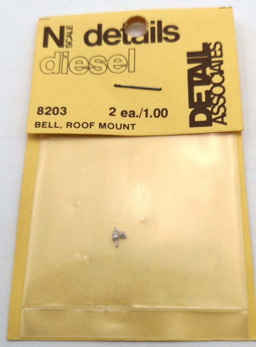 Detail Associates 8203 N Roof Mount Bells (Pack of 2)