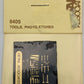 Detail Associates 8405 N 35-Piece Etched Brass Hand Tool Set