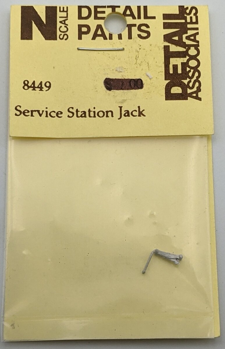 Detail Associates 8449 N Scale Service Station Jack