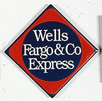 Phil Derrig Designs 47 Wells Fargo & Co. Express Railroad Magnet