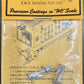Details West BE-128 HO Bell EMD Switcher Post 1952 Standard Equipment(Pack of 2)