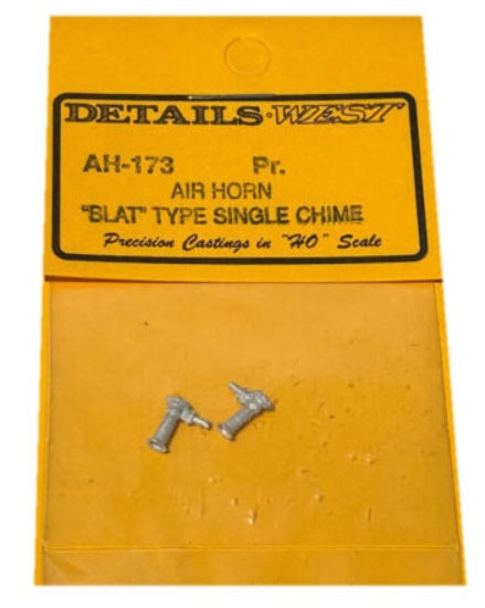 Details West 173 HO Scale Blat Single Hime Air Horn (Pack of 2)