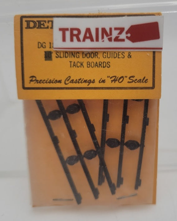 Details West 181 HO 8-Inch Sliding Doors with Guides & Tack Boards (Pack of 2)