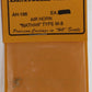 Details West 186 HO Scale Nathan Type M3 Three-Chime Air Horn Brass Part