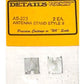 Details West AS-223 HO Scale Antenna Mounting Stand Style # 2 (Pack of 2)