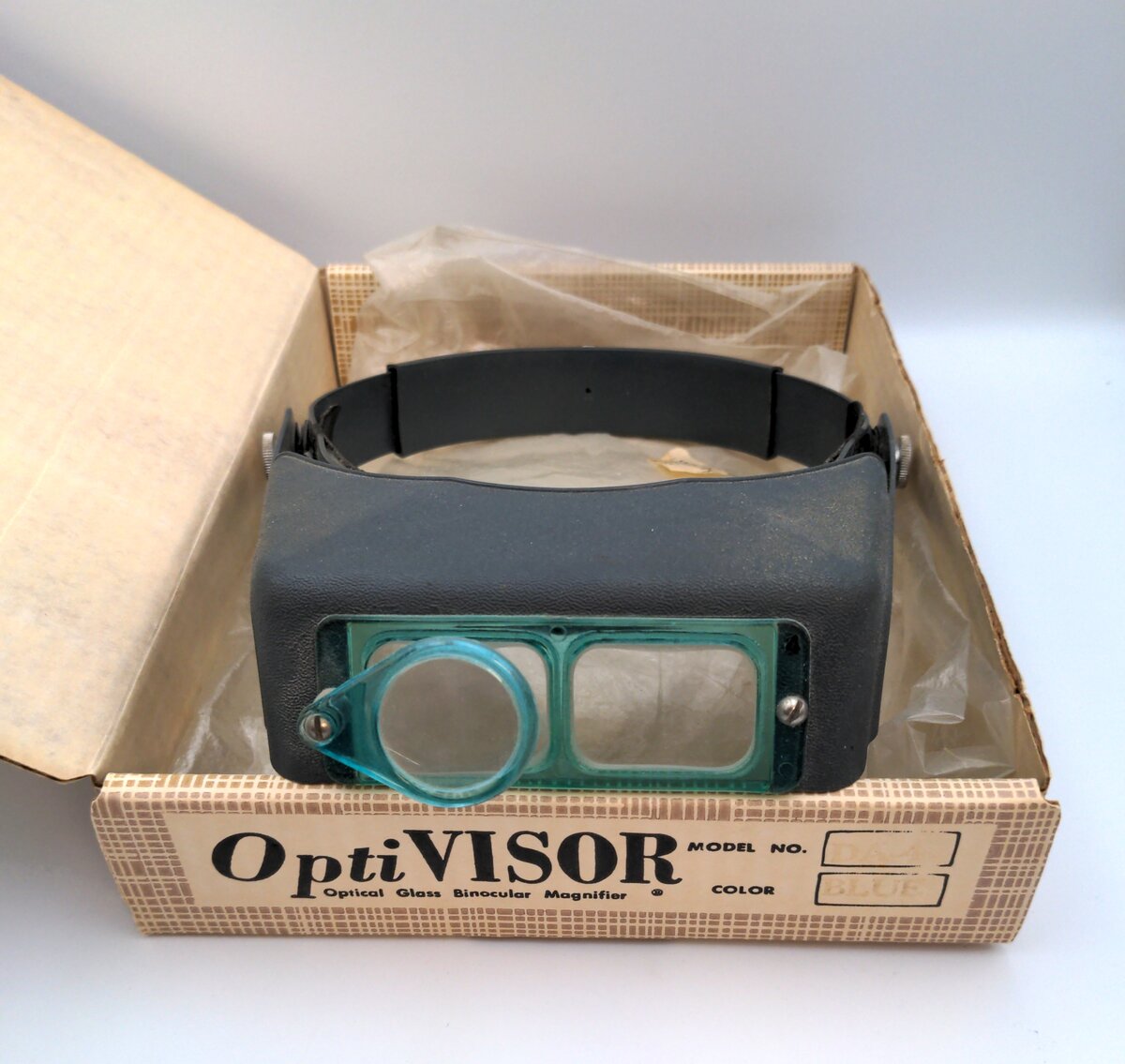 Donegan Optical Company DA-4 OptiVisor Headband Magnifier w/2X Magnification