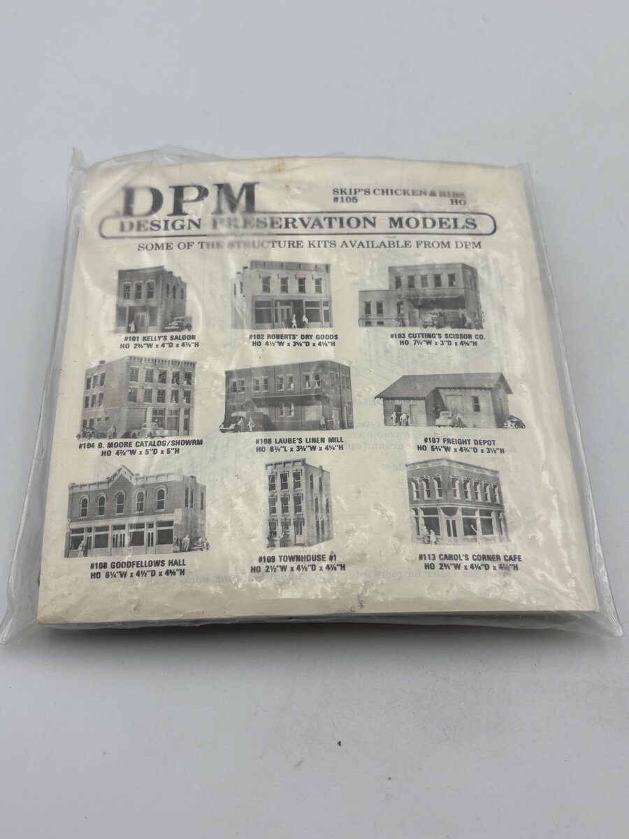 DPM 10500 HO  Scale Skip's Chicken & Ribs Building Kit