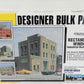 DPM 36200 HO Scale Designer Bulk Pack Rectangular Window Industrial Building Kit