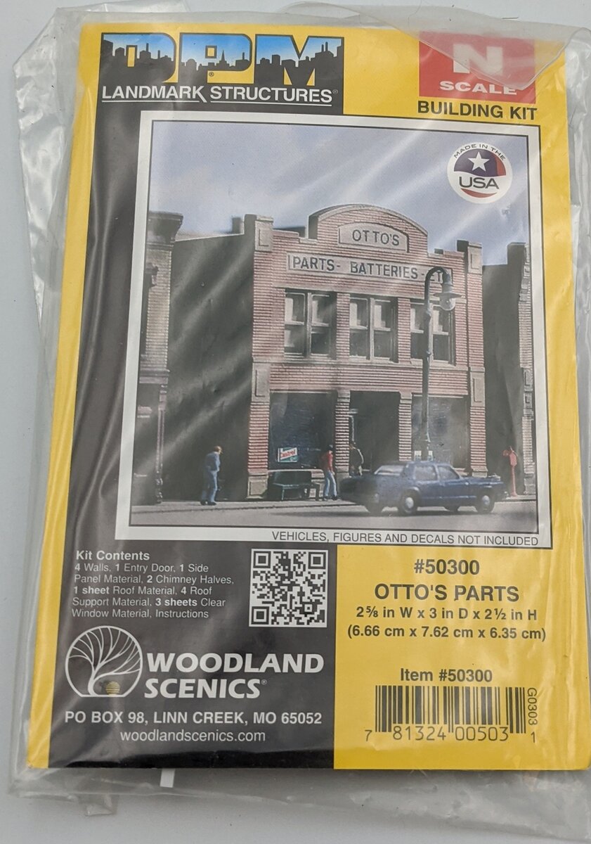DPM 50300 N Scale Otto's Parts Building Kit