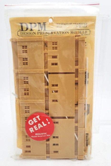 DPM 51000 N Scale Trackside Transfer Building Styrene Kit