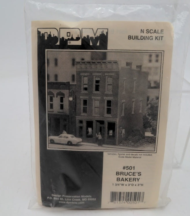 DPM 51100 N Scale Cricket's Saloon Building Plastic Kit
