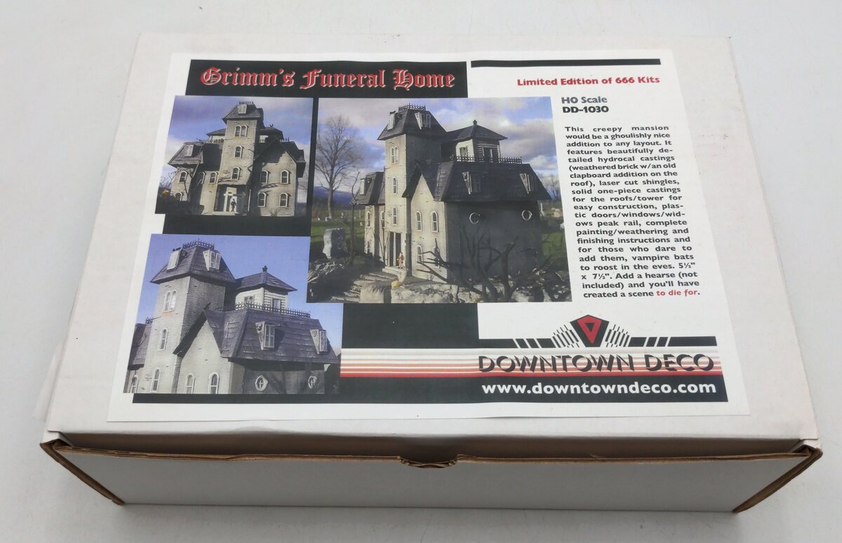 Downtown Deco DD-1030 Grimm's Funeral Home Kit